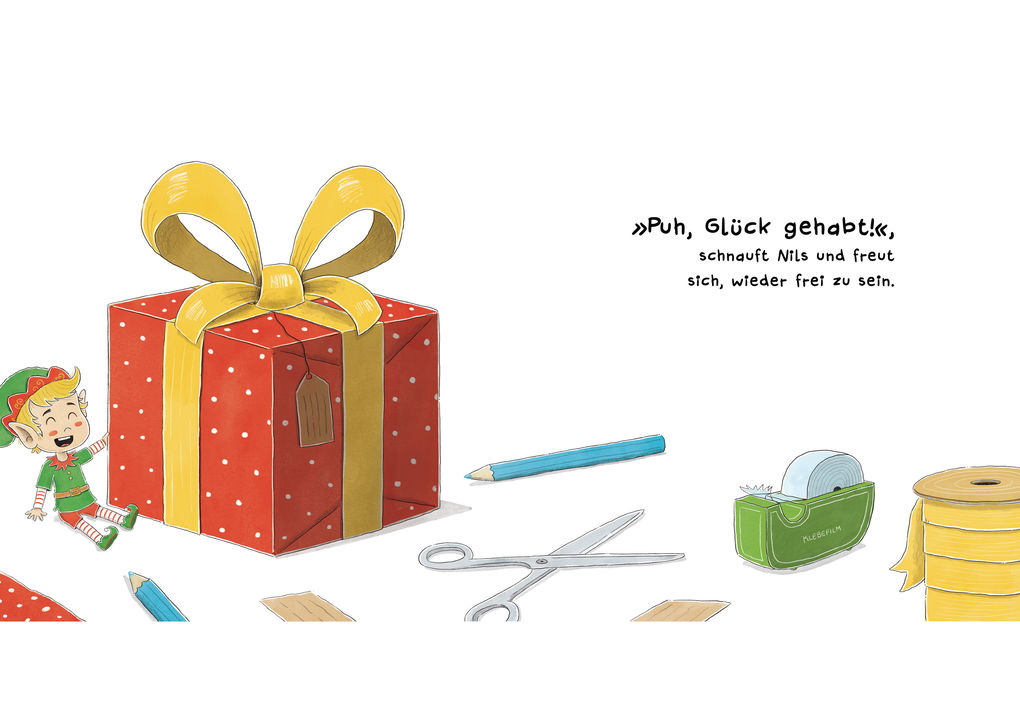 Weitere Ansicht: Weck den Weihnachtswichtel. Ein Weihnachts-Mitmachbuch.Zum Schütteln, Schaukeln, Pusten, Klopfen und sehen, was dann passiert. Von 2 bis 4 Jahren | Nico Sternbaum