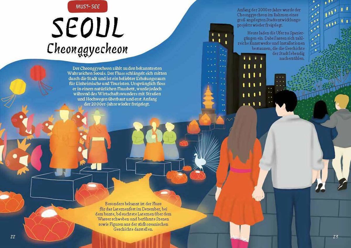 Weitere Ansicht: Korea. Der illustrierte Guide | Anna Mazzonetto