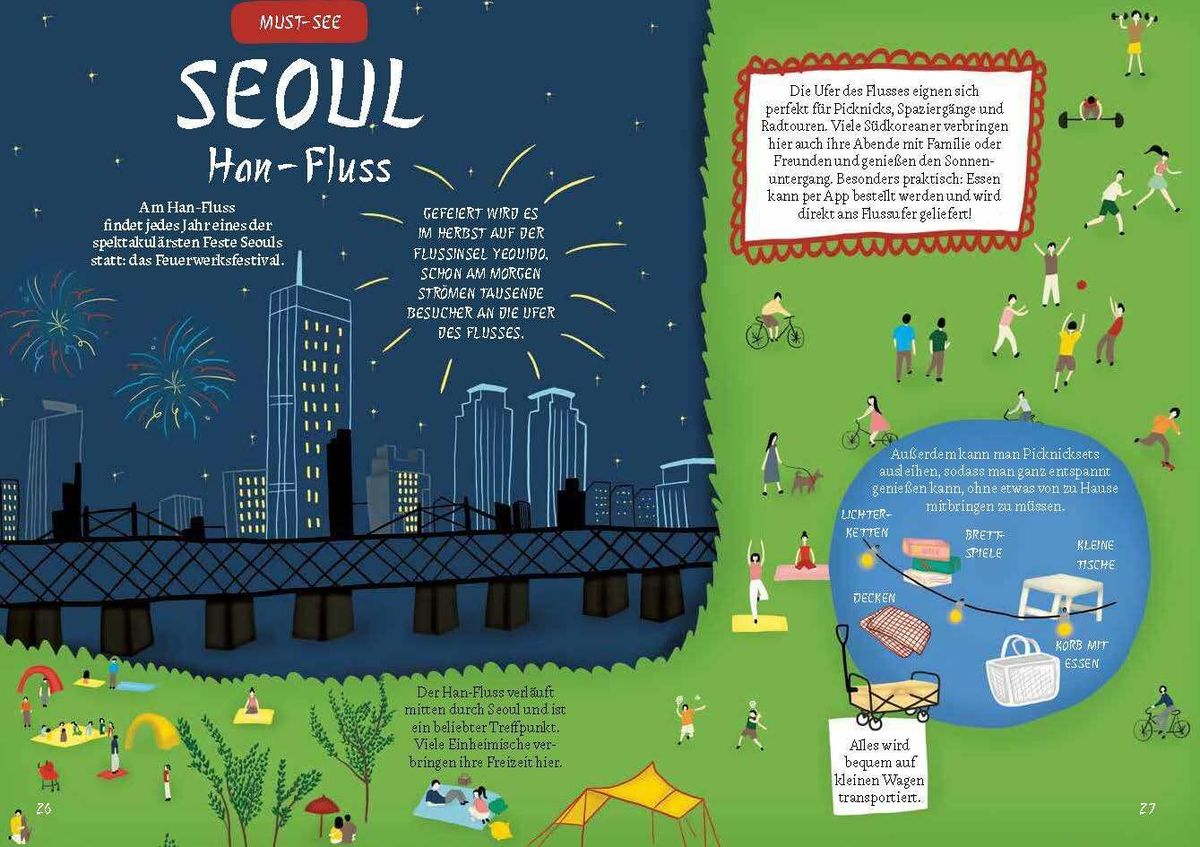 Weitere Ansicht: Korea. Der illustrierte Guide | Anna Mazzonetto