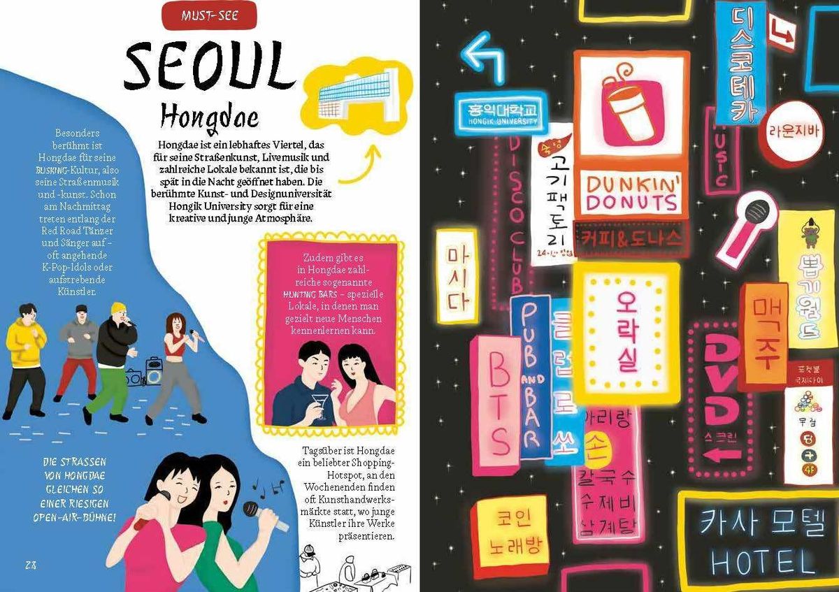 Weitere Ansicht: Korea. Der illustrierte Guide | Anna Mazzonetto