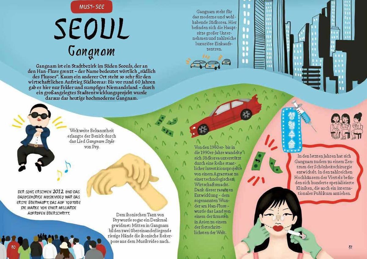 Weitere Ansicht: Korea. Der illustrierte Guide | Anna Mazzonetto