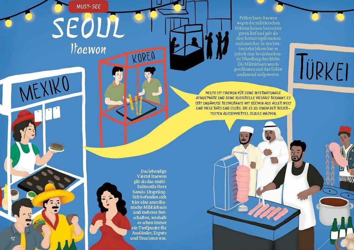 Weitere Ansicht: Korea. Der illustrierte Guide | Anna Mazzonetto