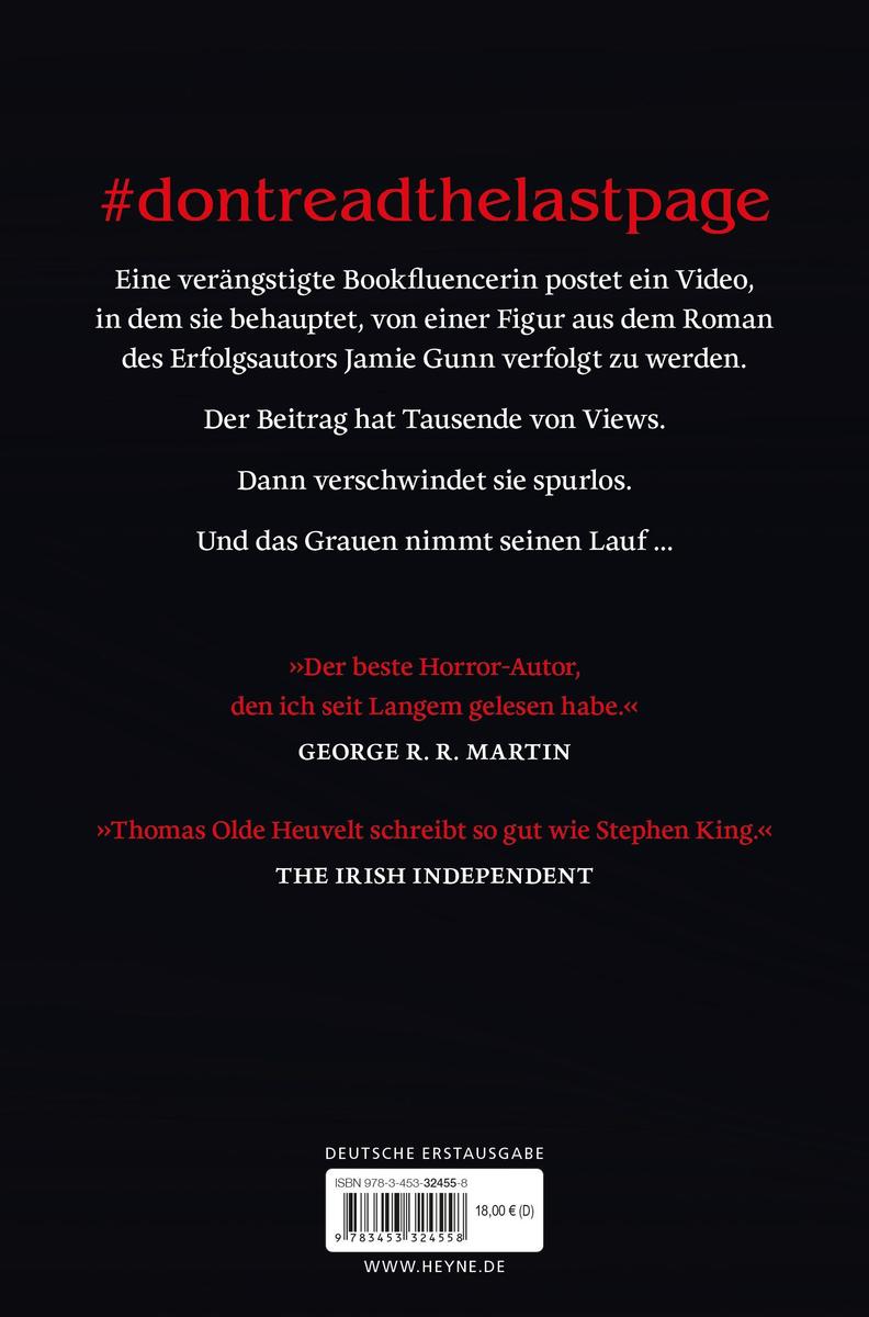 Weitere Ansicht: Die letzte Geschichte von Jamie Gunn | Thomas Olde Heuvelt