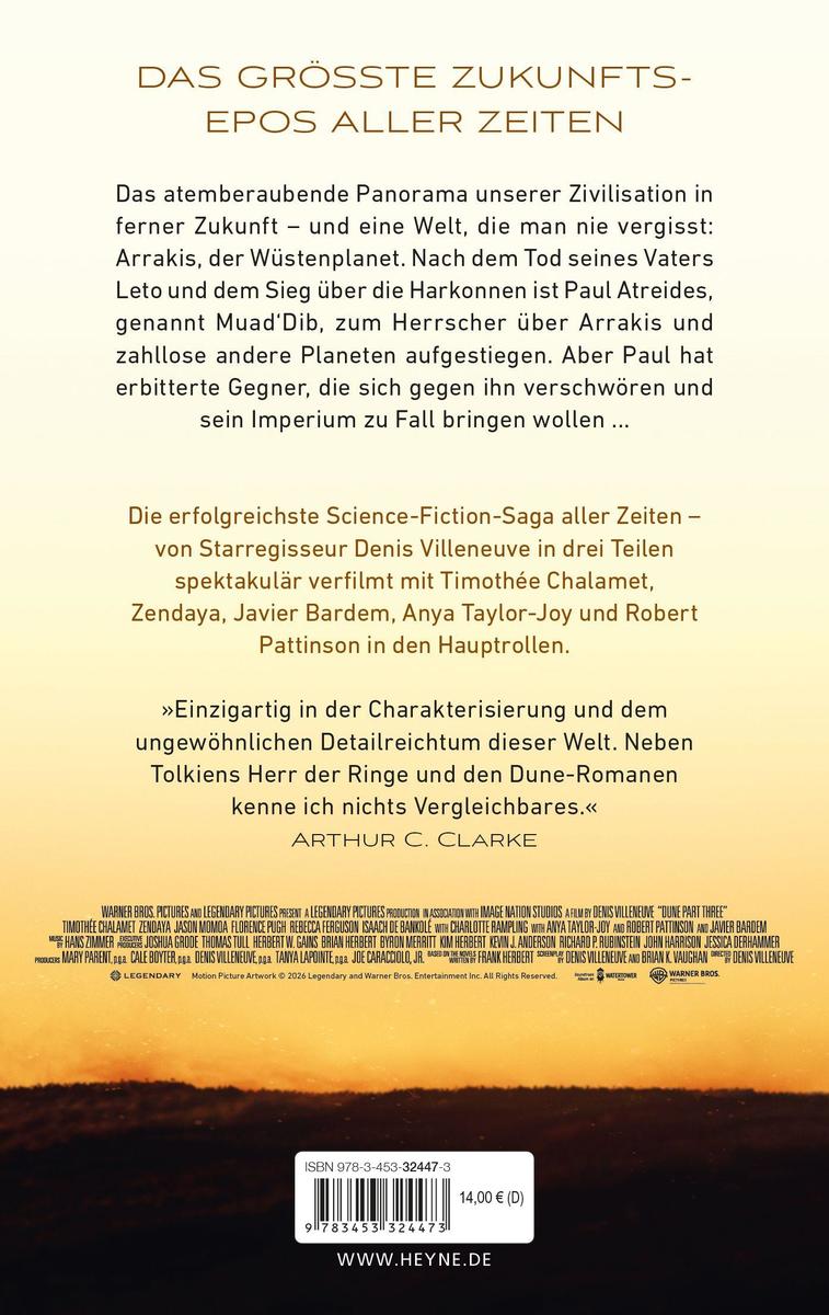 Weitere Ansicht: Dune - Der Herr des Wüstenplaneten | Frank Herbert