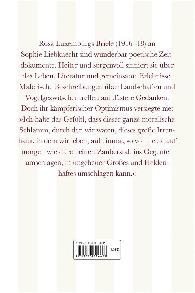 Weitere Ansicht: Briefe aus dem Gefängnis | Rosa Luxemburg