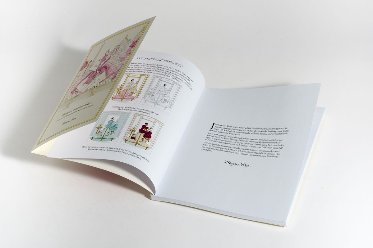 Weitere Ansicht: Die Welt der Mode - Das Colouring Book | Megan Hess