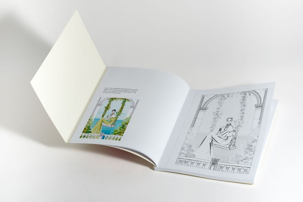 Weitere Ansicht: Die Welt der Mode - Das Colouring Book | Megan Hess