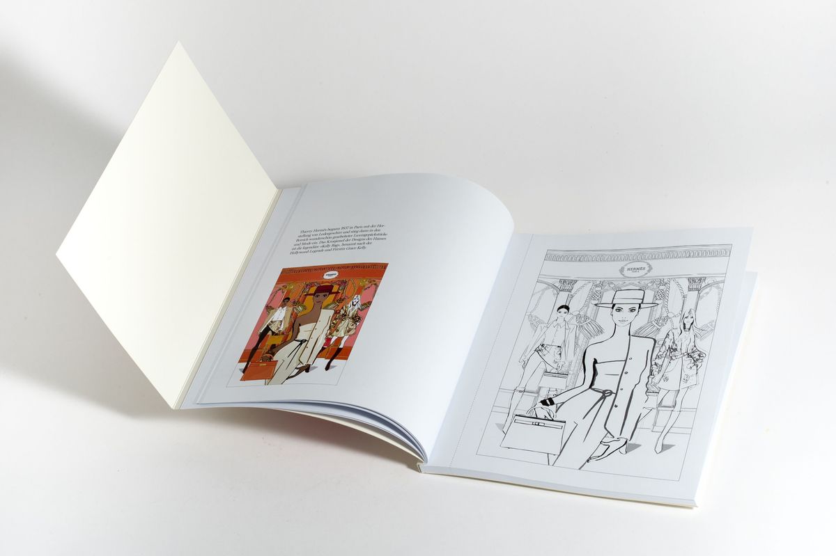 Weitere Ansicht: Die Welt der Mode - Das Colouring Book | Megan Hess