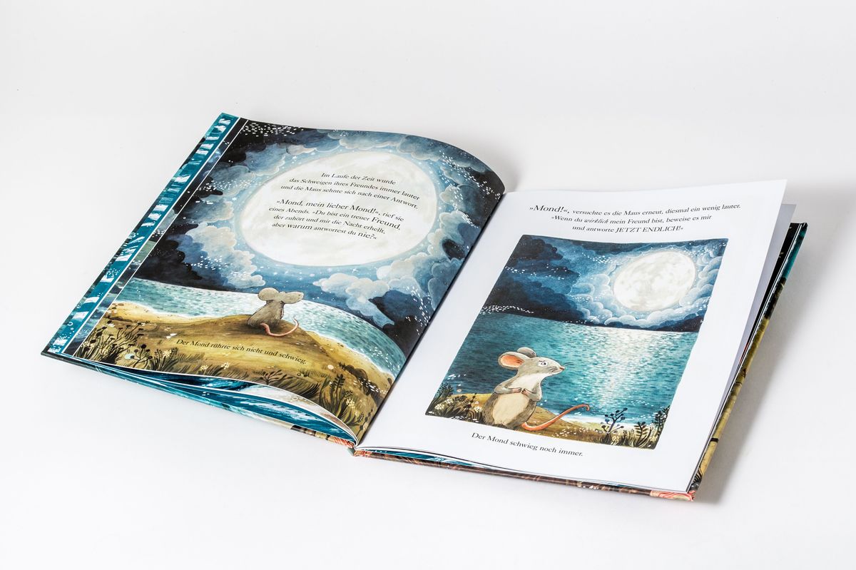 Weitere Ansicht: Der Mond im Meer | Sandra Dieckmann