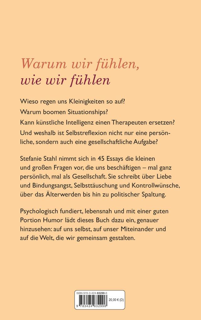 Weitere Ansicht: Ich erklär das jetzt mal psychologisch | Stefanie Stahl