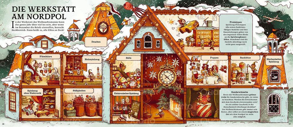 Weitere Ansicht: Das geheime Buch von Weihnachten | Saskia Gwinn