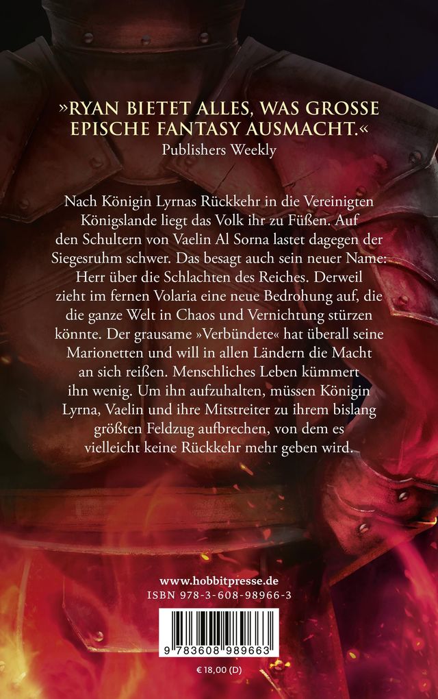 Weitere Ansicht: Die Königin der Flammen | Anthony Ryan