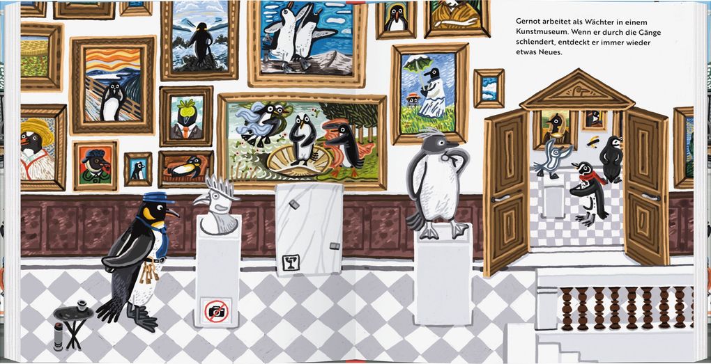 Weitere Ansicht: Wo Pinguine arbeiten | Barbara Drobny