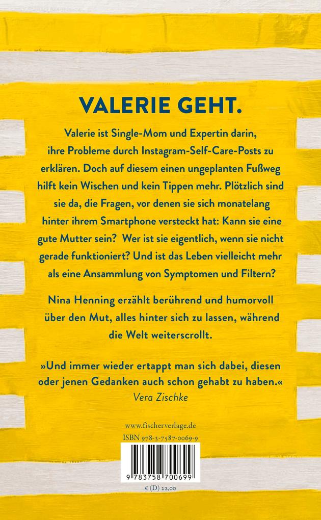 Weitere Ansicht: Valerie geht | Nina Henning
