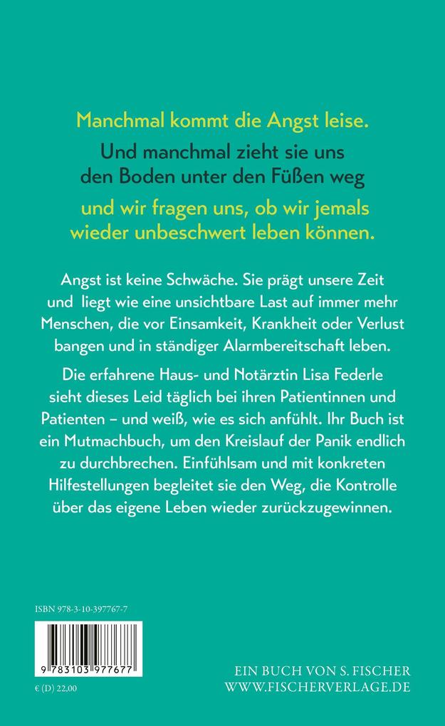 Weitere Ansicht: Gut gegen Angst | Lisa Federle
