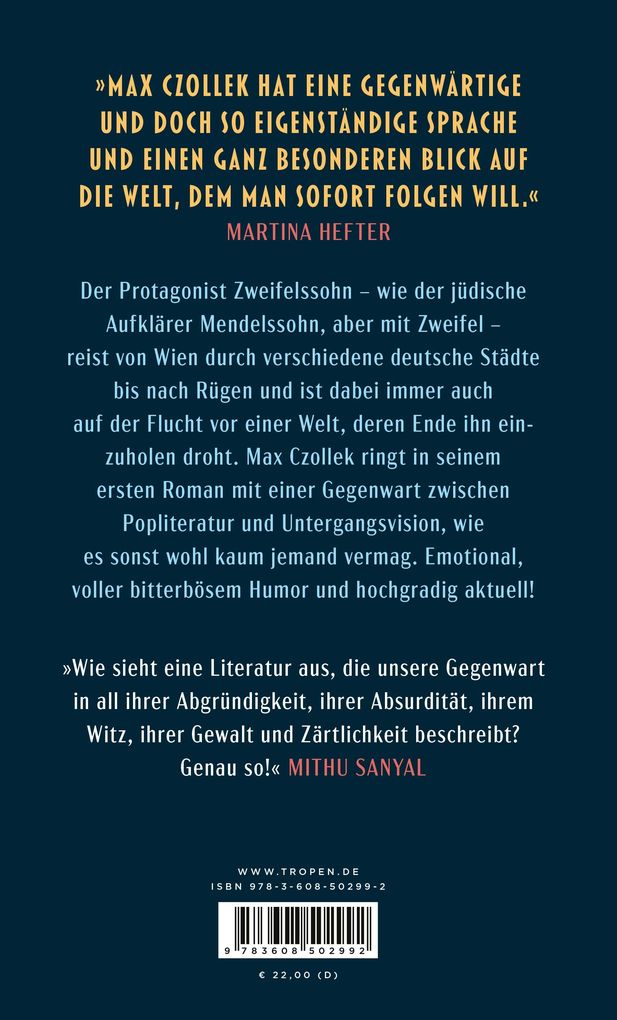 Weitere Ansicht: Zweifelssohn | Max Czollek