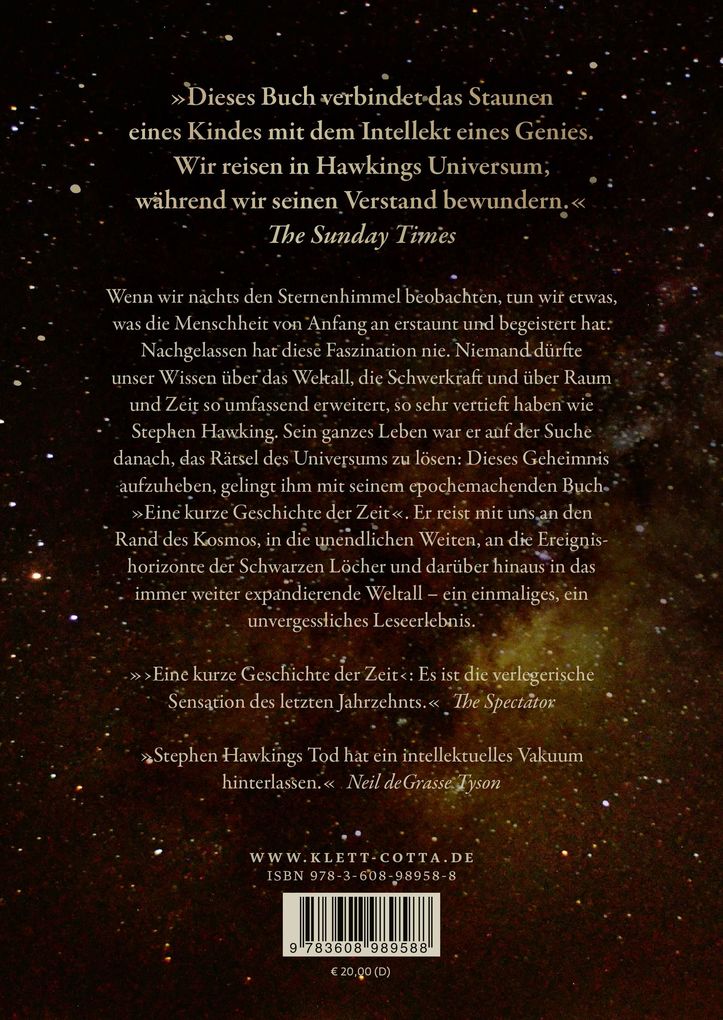 Weitere Ansicht: Die neue illustrierte kurze Geschichte der Zeit | Stephen Hawking