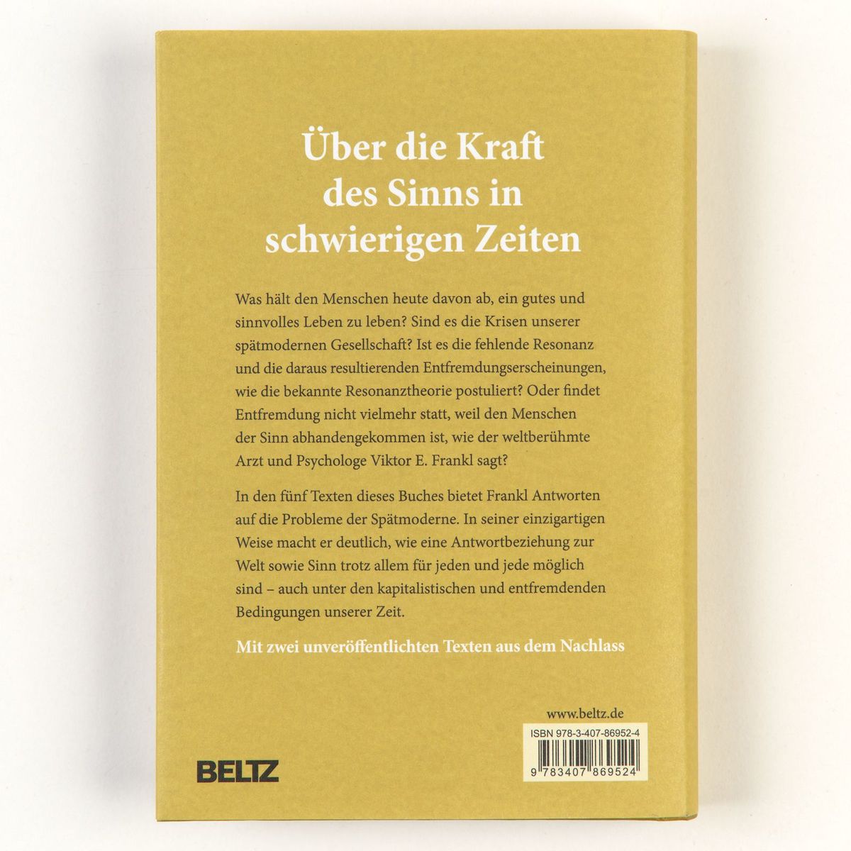 Weitere Ansicht: Sinn trotz allem | Viktor E. Frankl