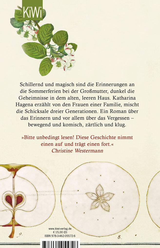 Weitere Ansicht: Der Geschmack von Apfelkernen | Katharina Hagena