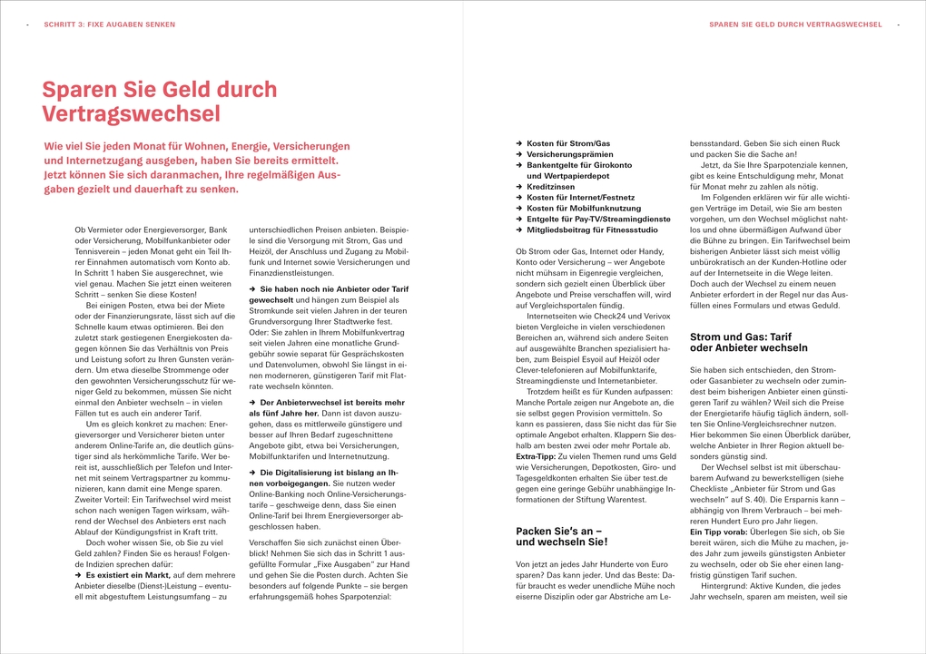 Weitere Ansicht: Mein Haushaltsbuch | Stiftung Warentest