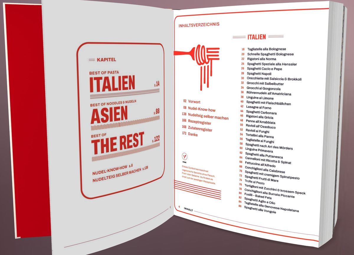 Weitere Ansicht: Best of Pasta Noodles Nudeln | Steffen Henssler