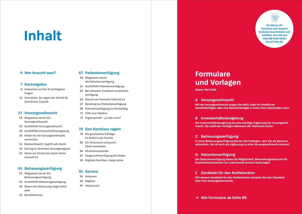 Weitere Ansicht: Das Vorsorge-Set