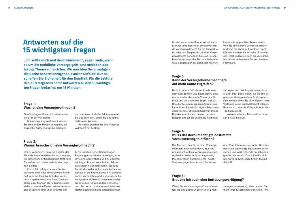 Weitere Ansicht: Das Vorsorge-Set