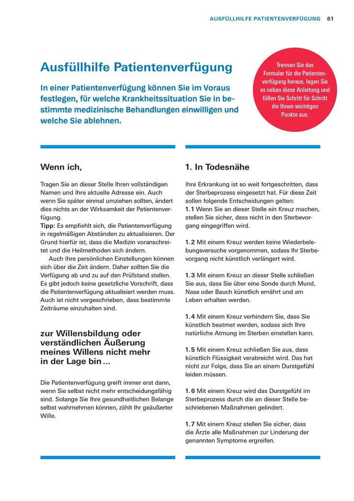 Weitere Ansicht: Das Vorsorge-Set
