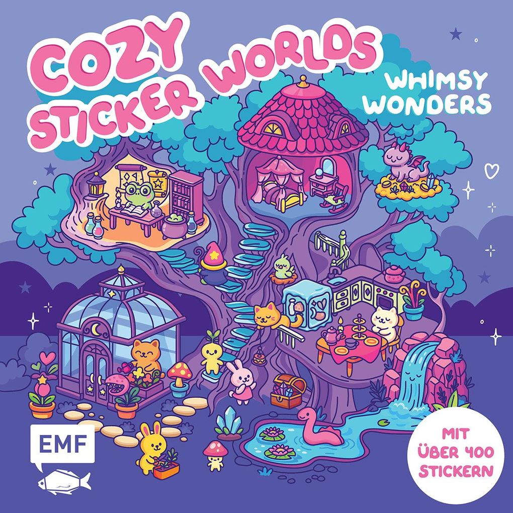 Weitere Ansicht: Cozy Sticker Worlds - Whimsy Wonders