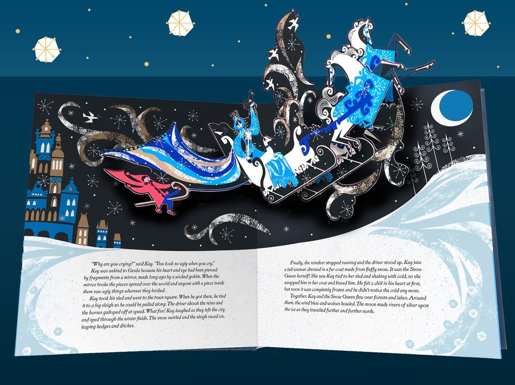 Weitere Ansicht: Die Schneekönigin - Zauberhaftes Pop-up Märchenbuch | Lesley Barnes