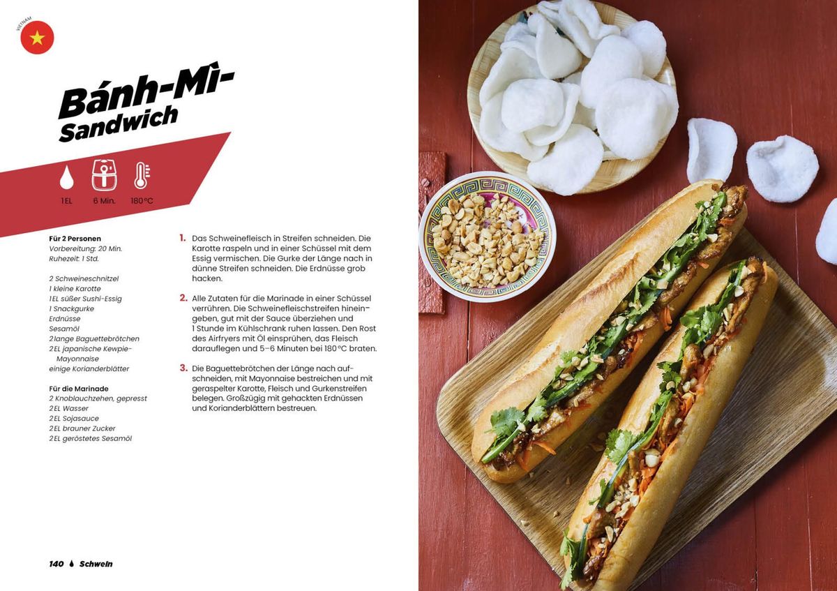 Weitere Ansicht: Das Airfryer-Kochbuch: Asien | Lene Knudsen