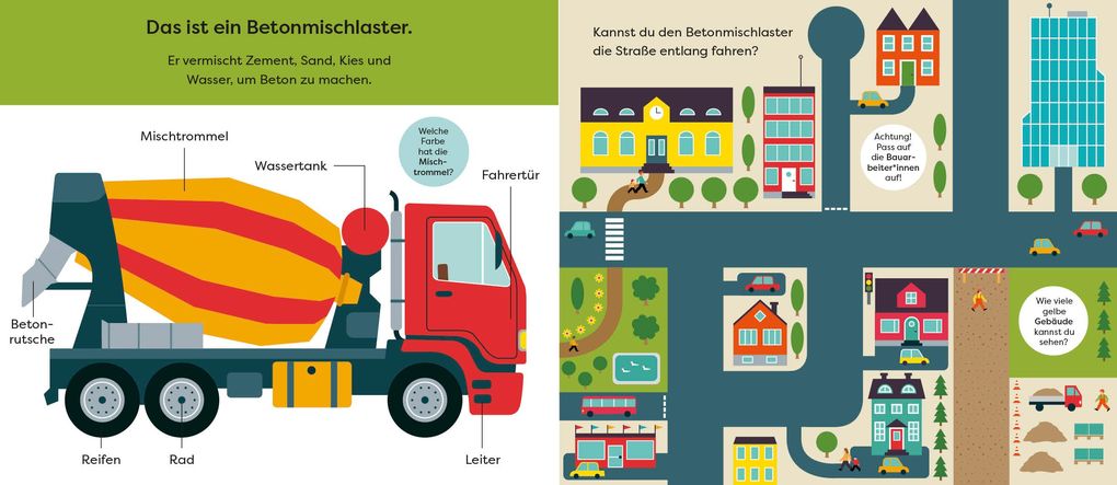 Weitere Ansicht: Tut, Tut! - Mein Schiebebuch: Lass uns Bagger fahren!