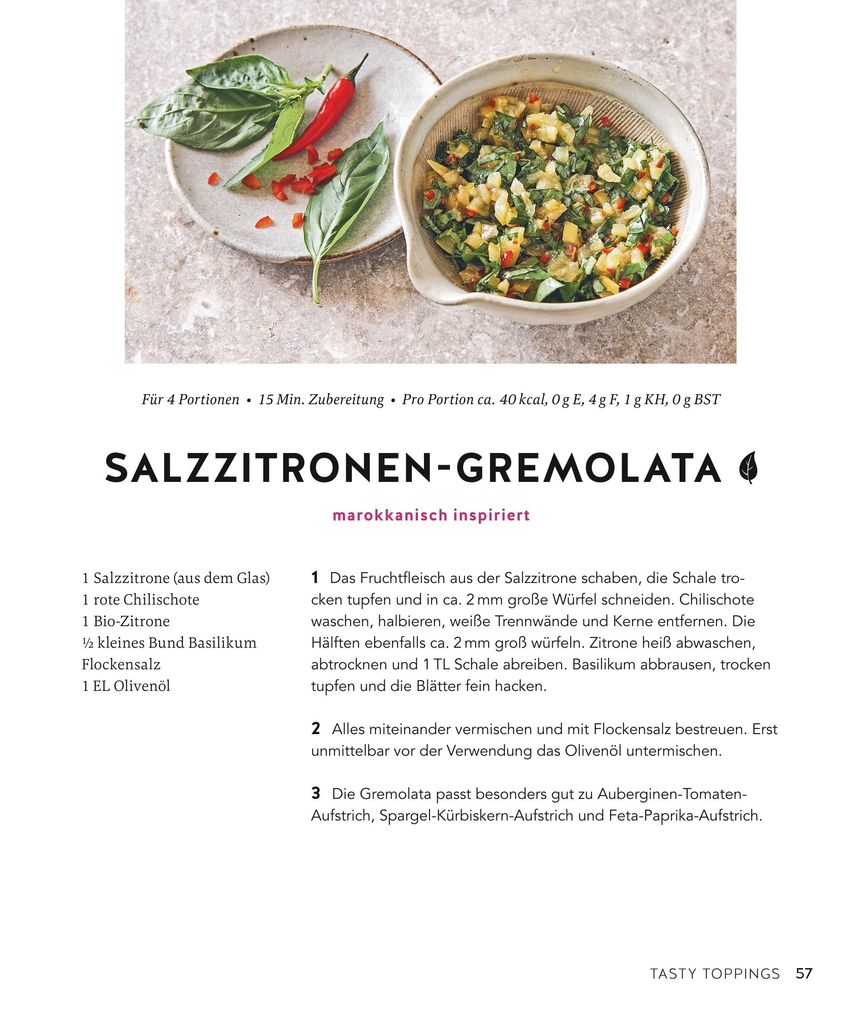 Weitere Ansicht: Brot liebt Gemüse | Bettina Matthaei