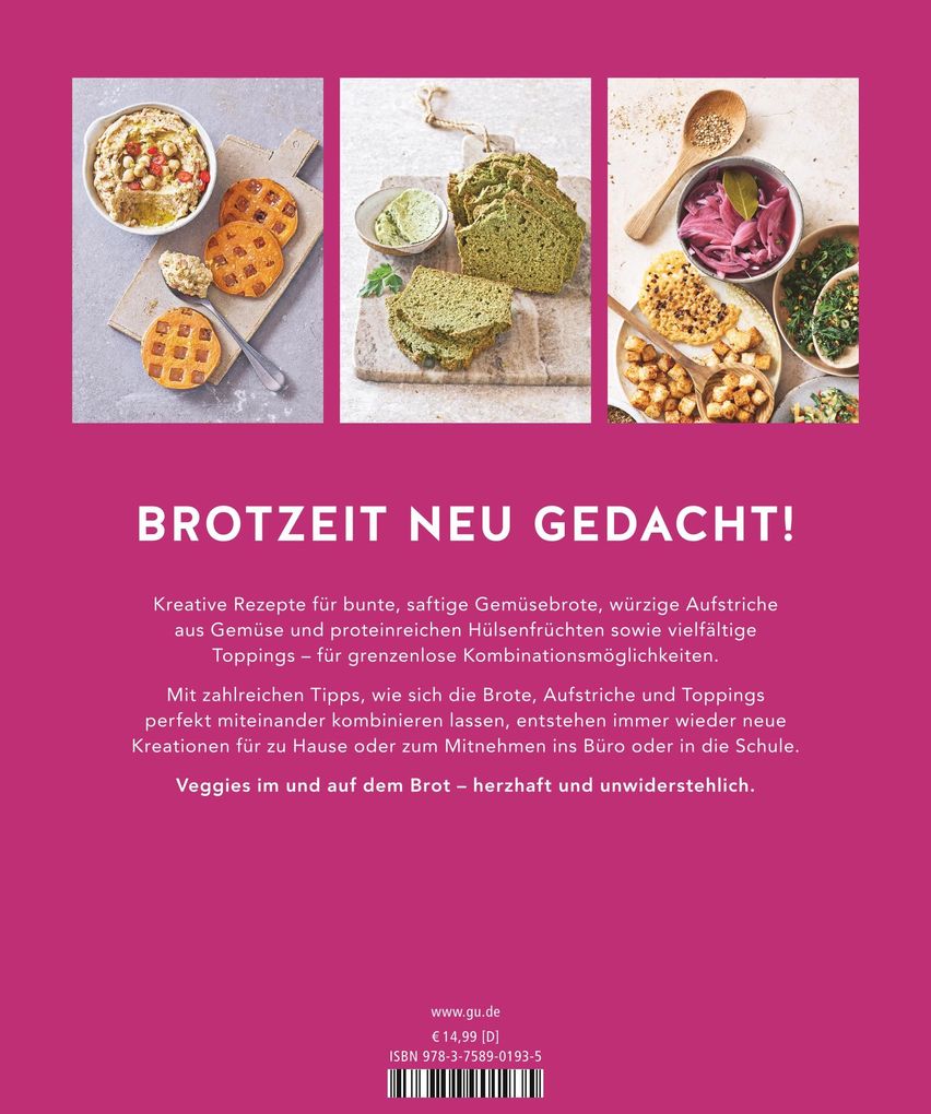 Weitere Ansicht: Brot liebt Gemüse | Bettina Matthaei