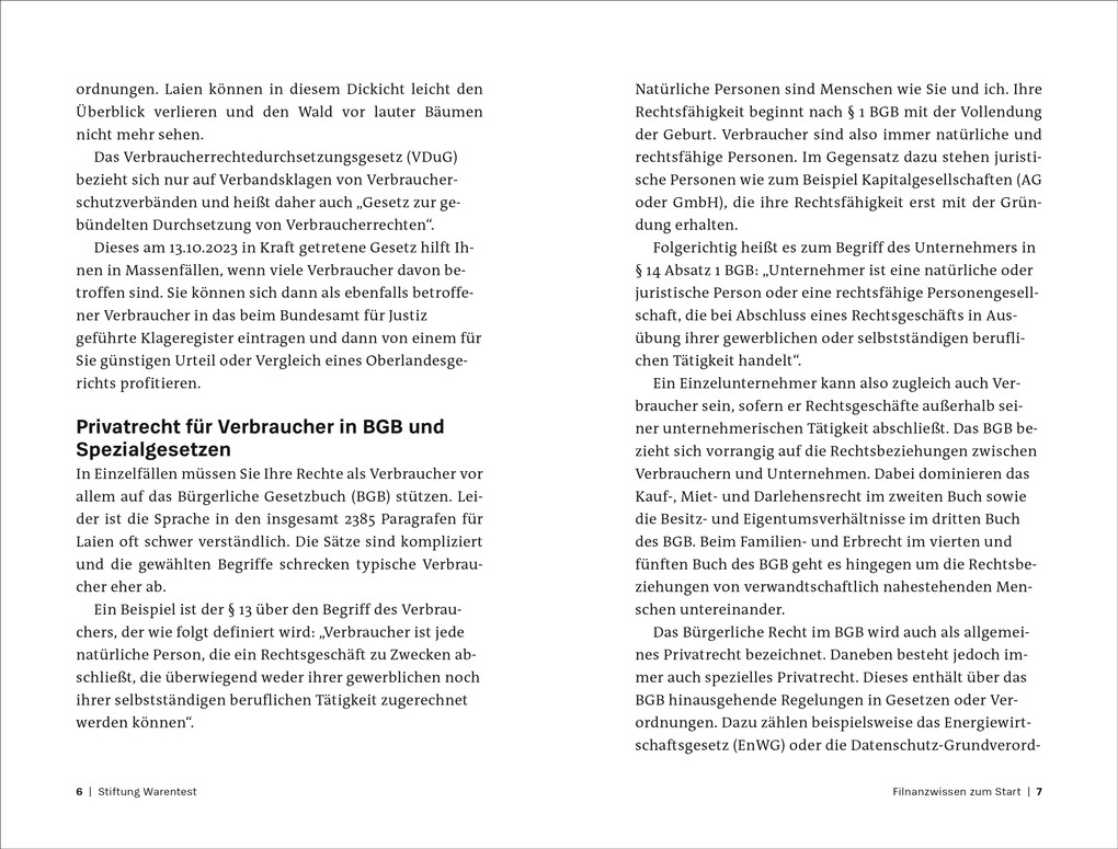 Weitere Ansicht: Mein gutes Recht als Verbraucher | Werner Siepe