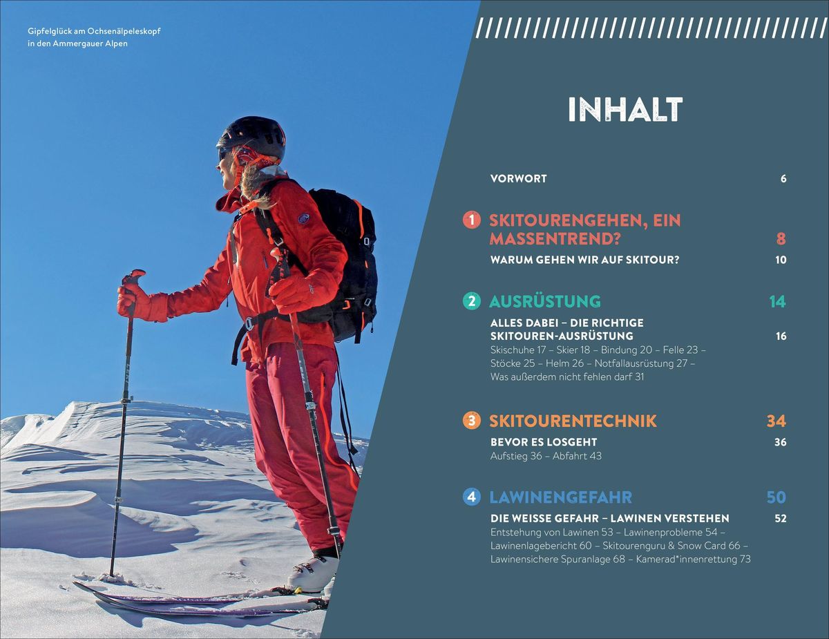 Weitere Ansicht: Wissen Kompakt Outdoor Skitouren | Michael Pröttel