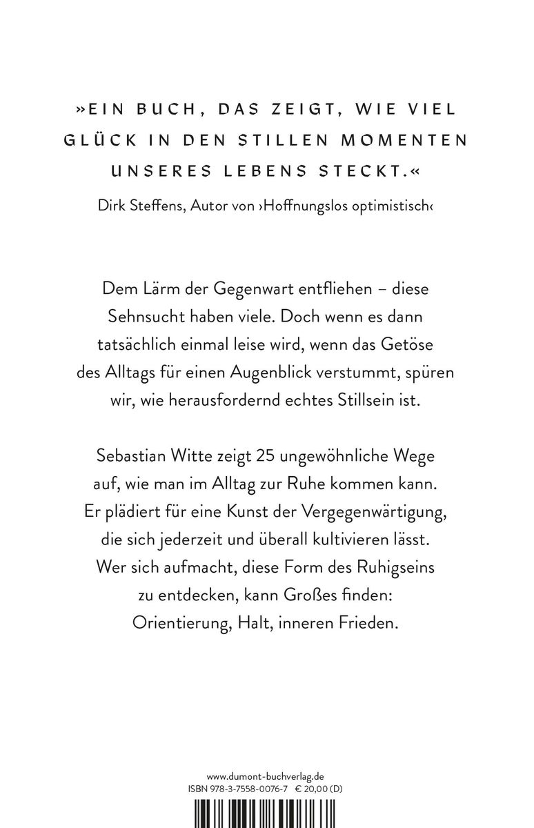 Weitere Ansicht: Vom tiefen Glück, einer Schneeflocke beim Fallen zuzuschauen | Sebastian Witte