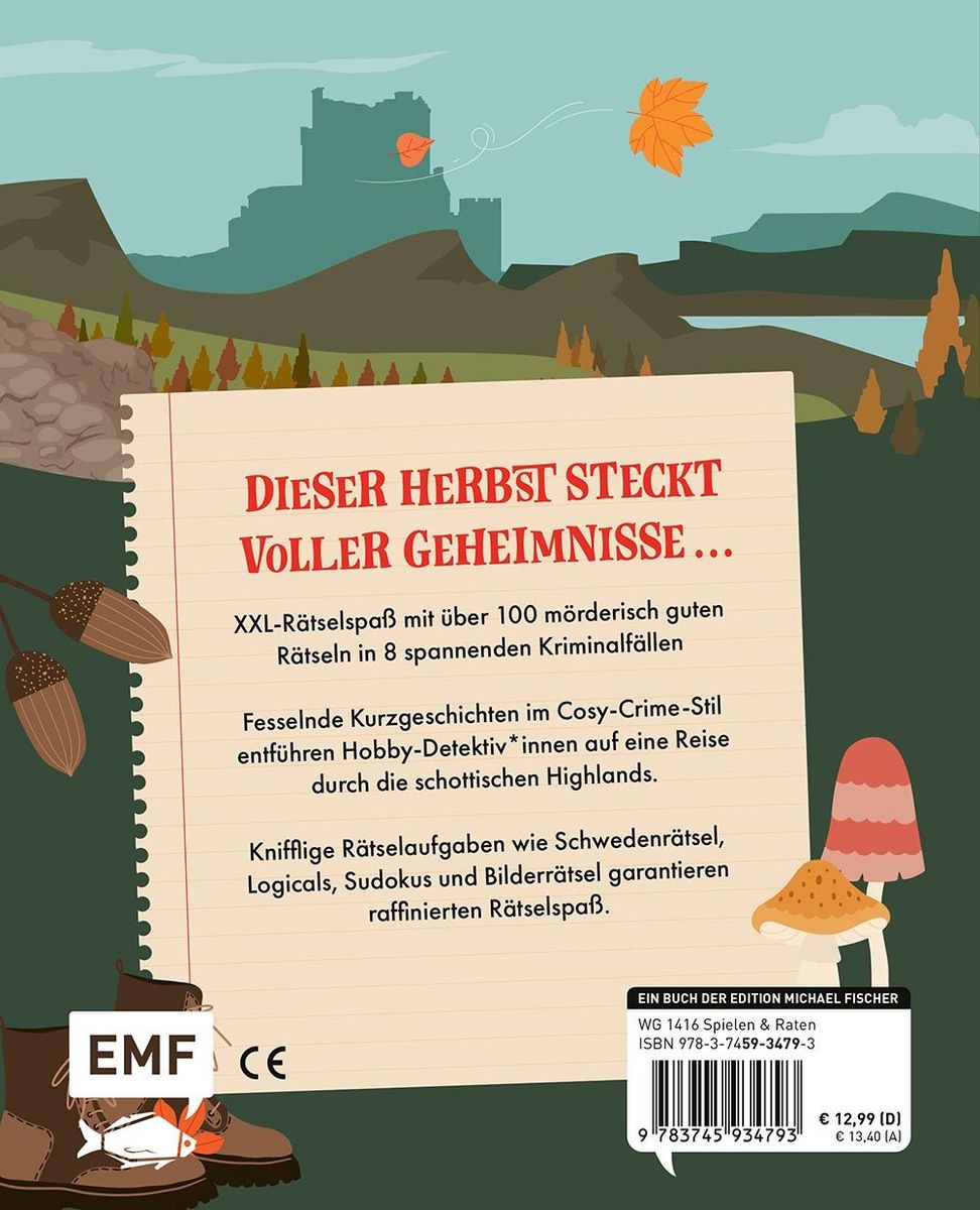 Weitere Ansicht: Cosy Crime - Rätselherbst im Schatten der Highlands | Stefan Heine