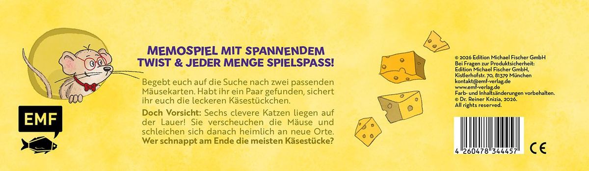 Weitere Ansicht: Schnapp den Käse! | Reiner Knizia