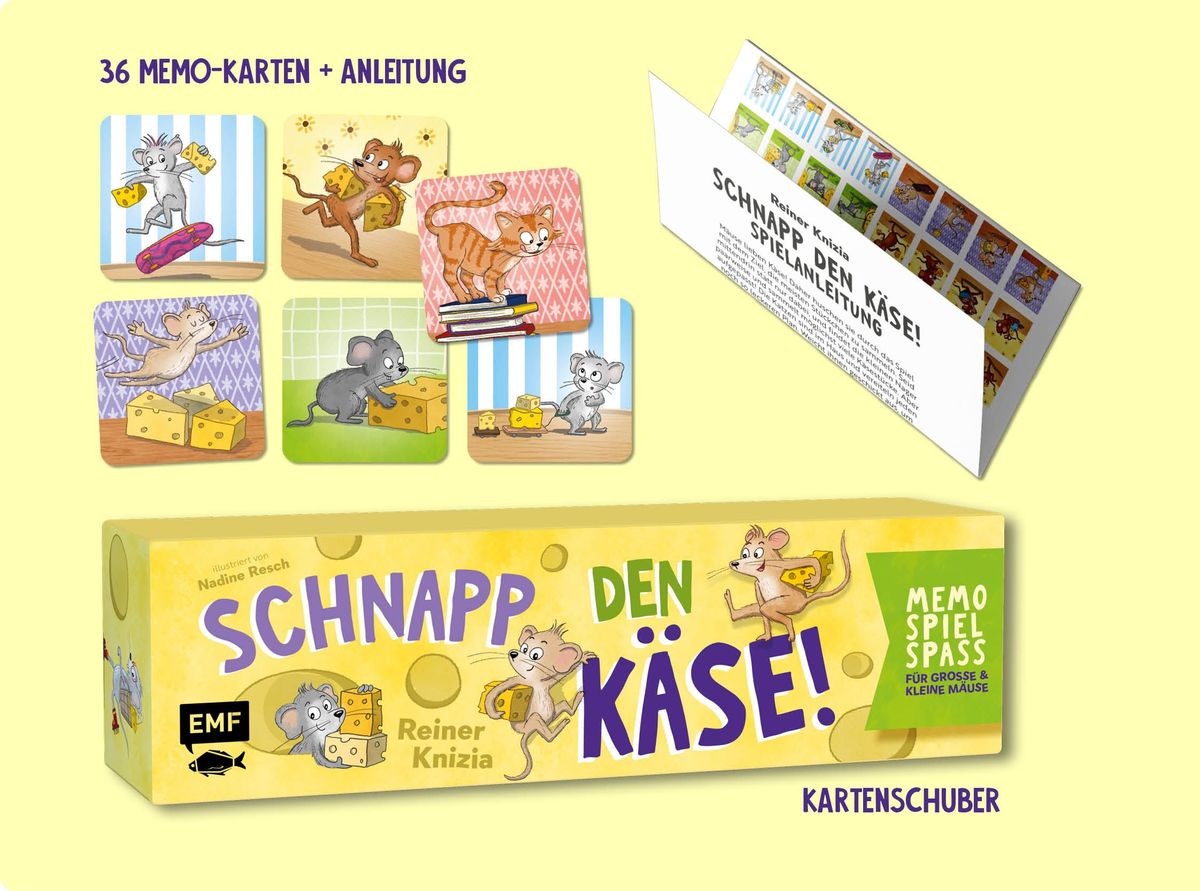 Weitere Ansicht: Schnapp den Käse! | Reiner Knizia