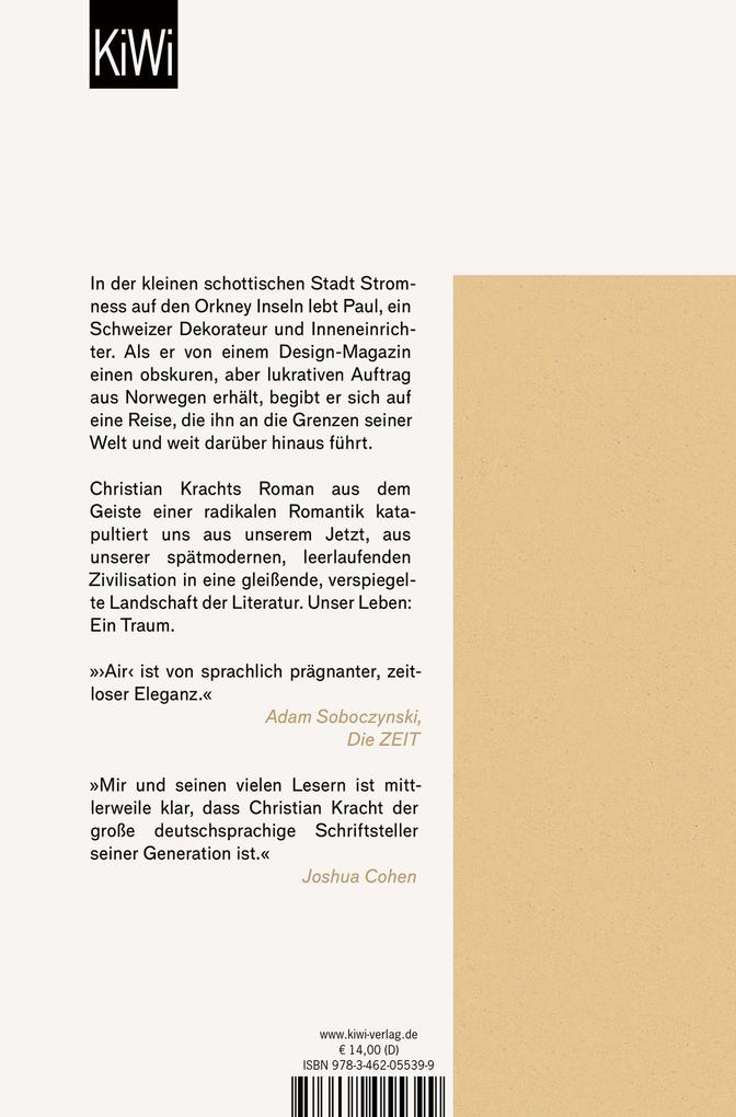 Weitere Ansicht: Air | Christian Kracht