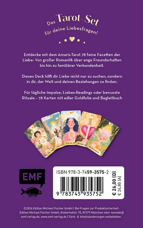 Weitere Ansicht: Tarot-Kartenset: Amaris-Tarot | CRISANDRA