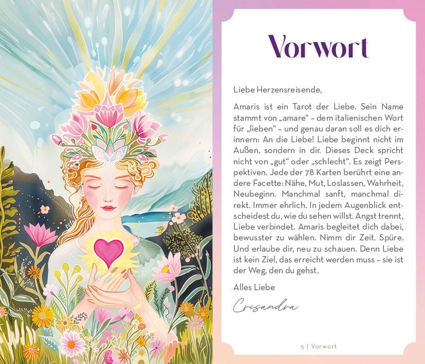 Weitere Ansicht: Tarot-Kartenset: Amaris-Tarot | CRISANDRA