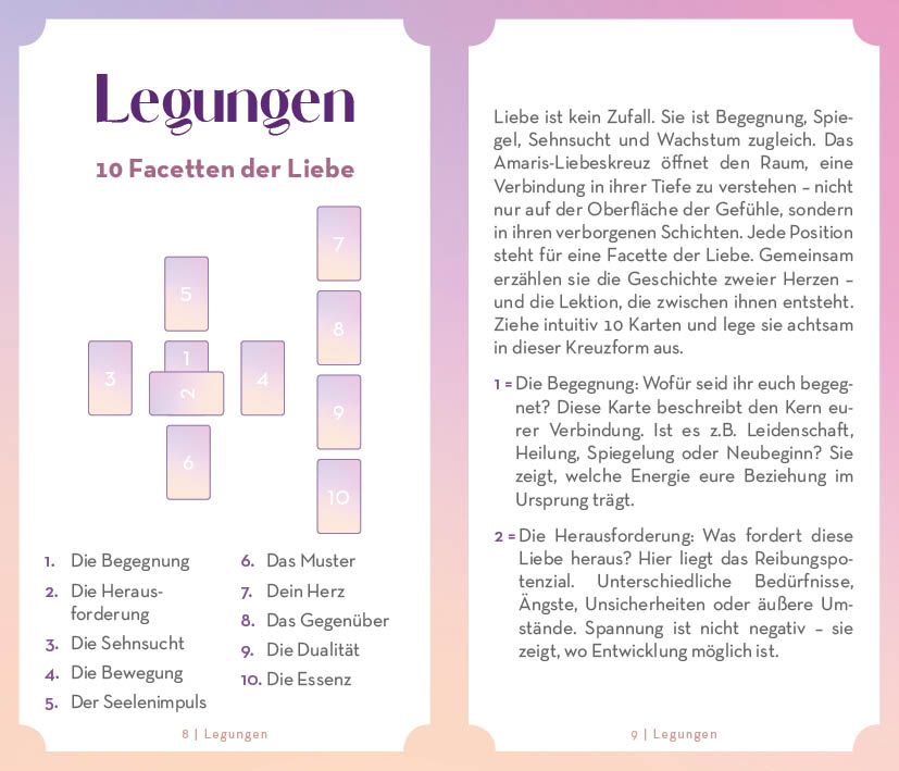 Weitere Ansicht: Tarot-Kartenset: Amaris-Tarot | CRISANDRA