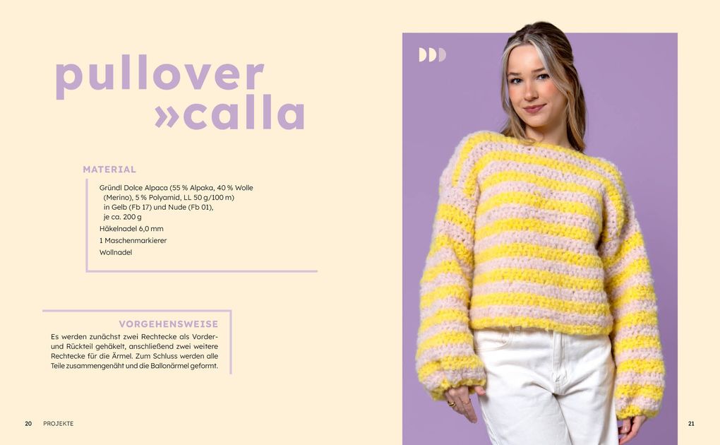 Weitere Ansicht: Kleidung häkeln lernen, die dir passt mit martaxantonia - Crochet with me | Marta Willwohl