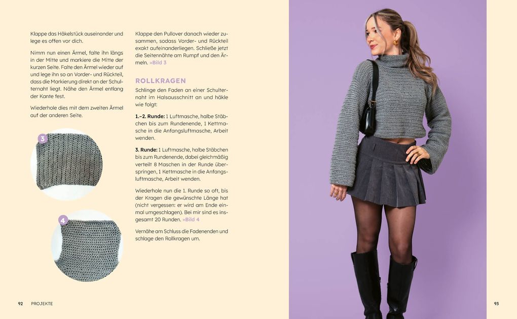 Weitere Ansicht: Kleidung häkeln lernen, die dir passt mit martaxantonia - Crochet with me | Marta Willwohl
