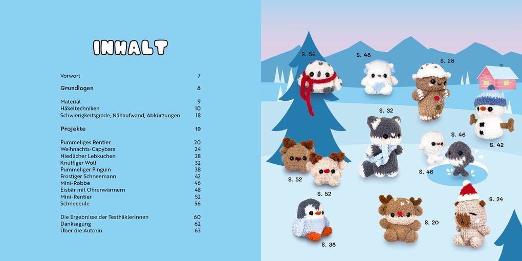 Weitere Ansicht: Cozy Crochet - Frosty Friends: Winterliche Amigurumis häkeln mit @crochetbyjanina | Janina Grieß