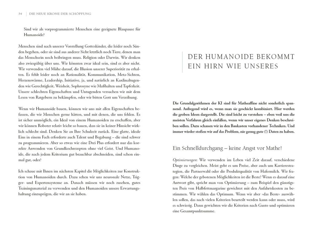 Weitere Ansicht: Die neue Krone der Schöpfung | Gunter Dueck