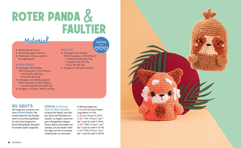 Weitere Ansicht: Flip & Squish - Plüschige Wende-Amigurumis häkeln für Squishmallow-Fans | Linda Urbanneck
