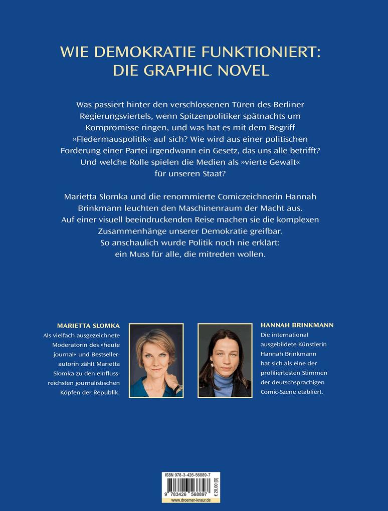 Weitere Ansicht: Nachts im Kanzleramt | Marietta Slomka, Hannah Brinkmann